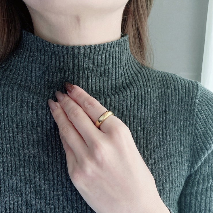 ウェーブラインステンレスリング 指輪 アレルギー対応 | FACION | 詳細画像9 