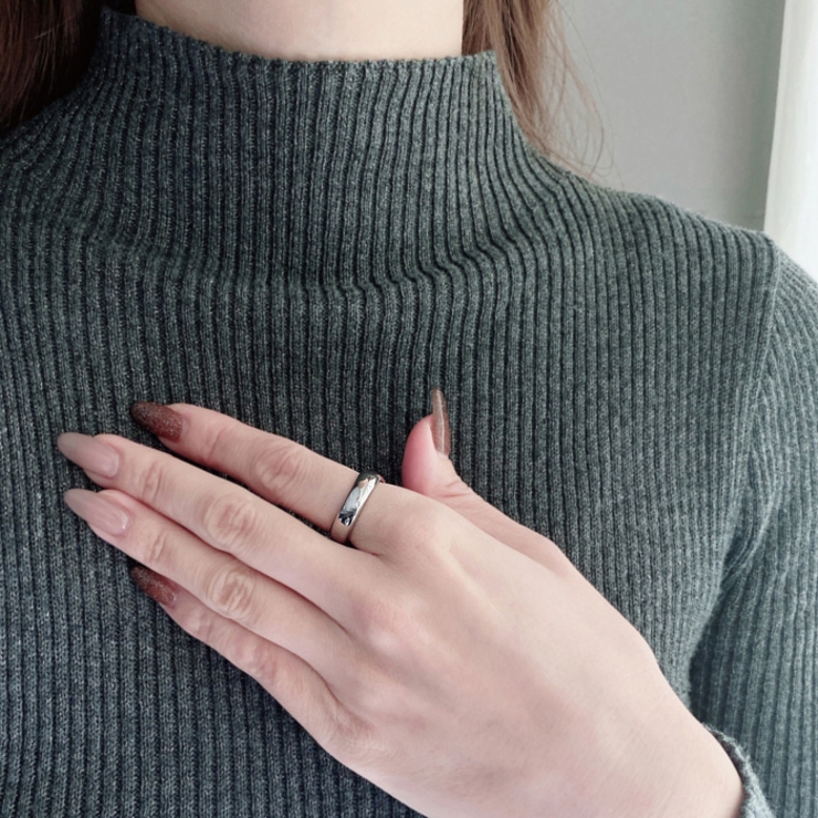 ウェーブラインステンレスリング 指輪 アレルギー対応 | FACION | 詳細画像10 