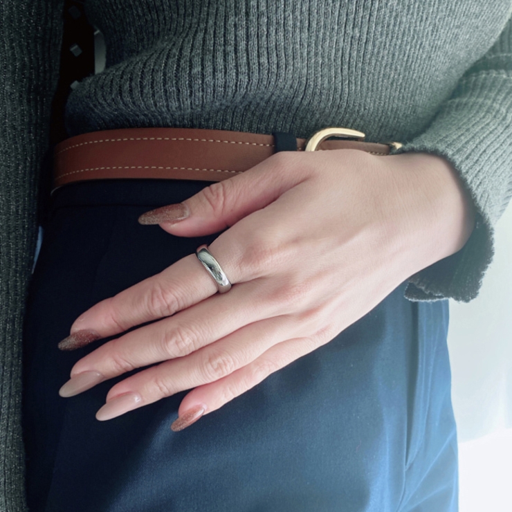 ウェーブラインステンレスリング 指輪 アレルギー対応 | FACION | 詳細画像11 