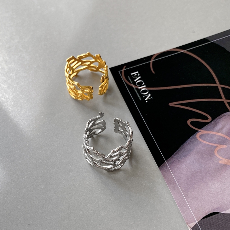 透かしデザインステンレスリング 指輪 アレルギー対応 | FACION | 詳細画像4