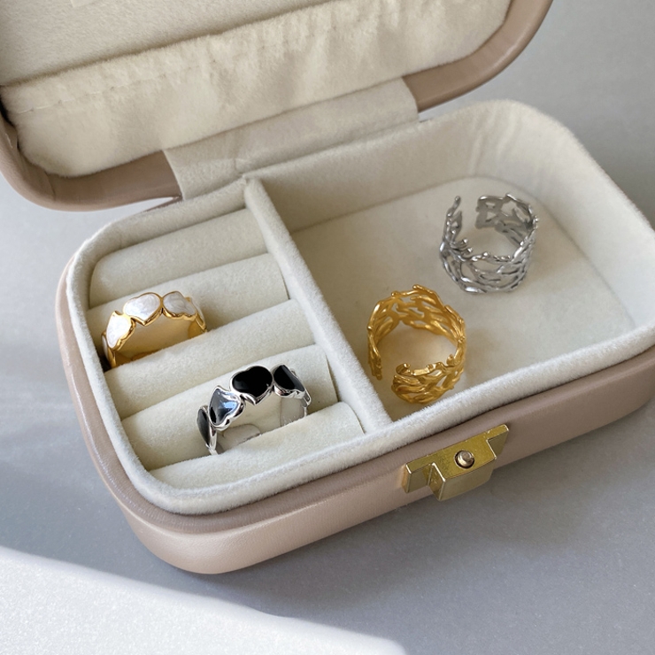 ドロップハートステンレスリング 指輪 レディース | FACION | 詳細画像3 