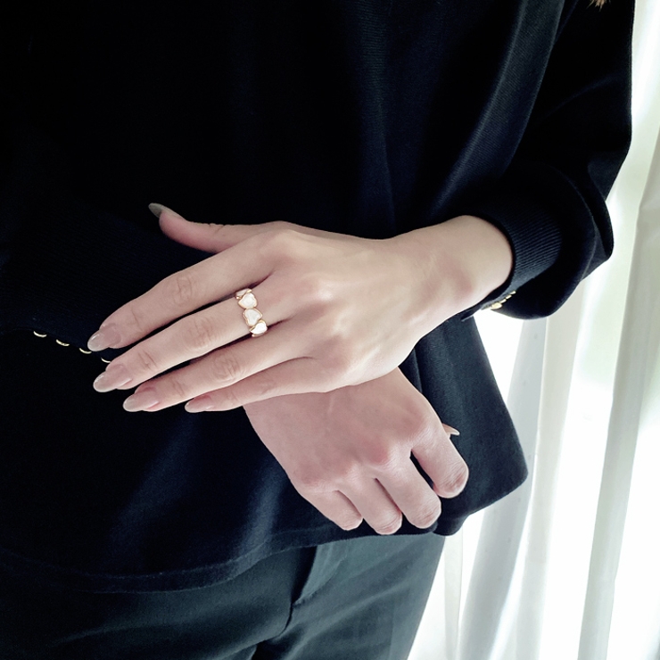 ドロップハートステンレスリング 指輪 レディース | FACION | 詳細画像11 