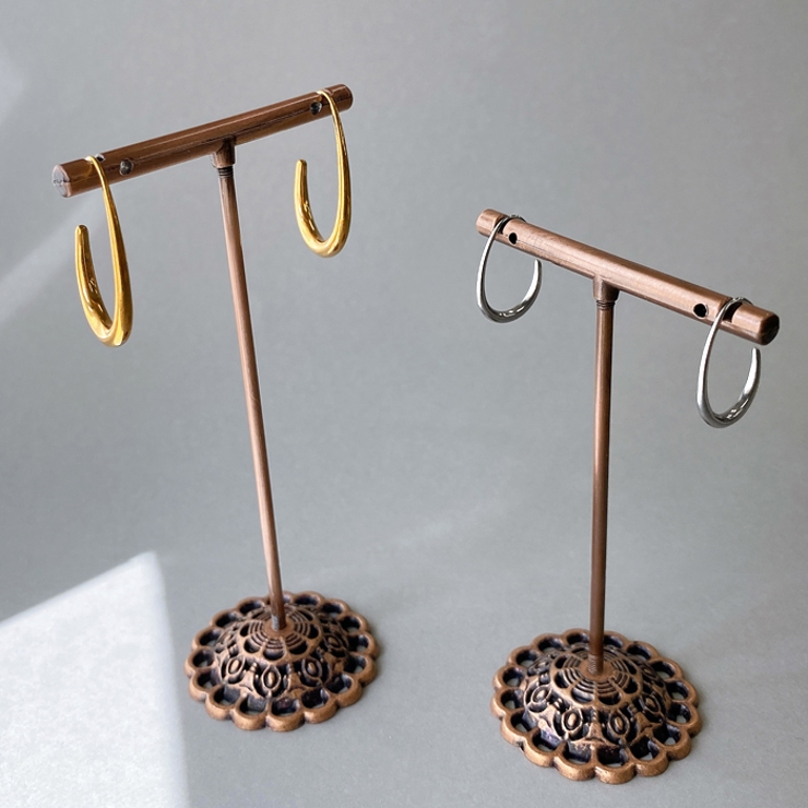 ドロップフープステンレスピアス アレルギー対応 金属アレルギー | FACION | 詳細画像4 