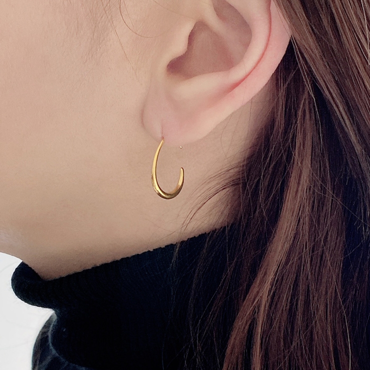 ドロップフープステンレスピアス アレルギー対応 金属アレルギー | FACION | 詳細画像7 