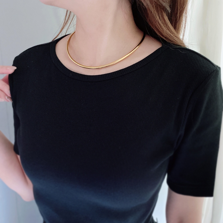 ステンレスチョーカー ネックレス ネックカフ | FACION | 詳細画像9 