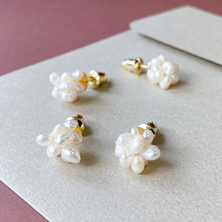 バブル淡水パールピアス レディース 女 | FACION | 詳細画像3 