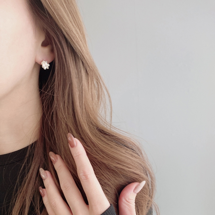 バブル淡水パールピアス レディース 女 | FACION | 詳細画像7 