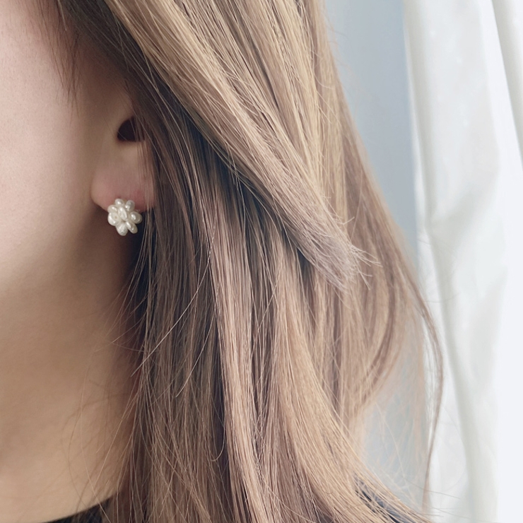 バブル淡水パールピアス レディース 女 | FACION | 詳細画像8 