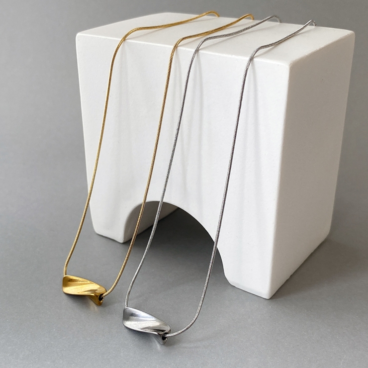 ツイストトップステンレスネックレス 金属アレルギー 対応 | FACION | 詳細画像6 