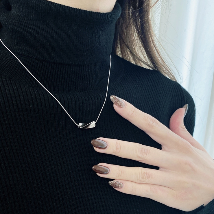 ツイストトップステンレスネックレス 金属アレルギー 対応 | FACION | 詳細画像9 