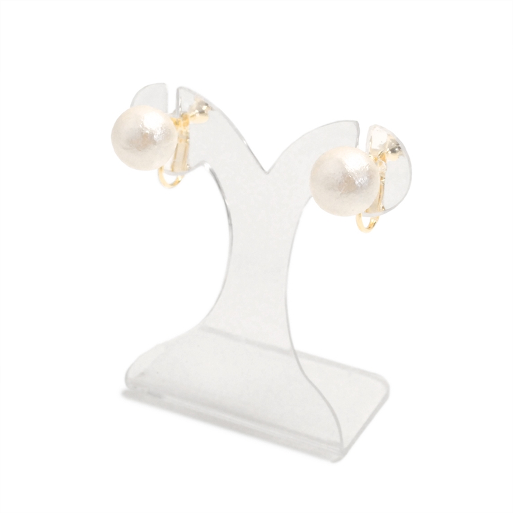 コットンパールイヤリング 10mm 12mm | FACION | 詳細画像9 