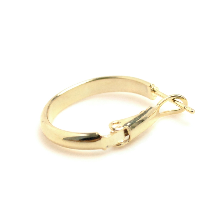 プレーンミニフープピアス シルバー ゴールド | FACION | 詳細画像9 