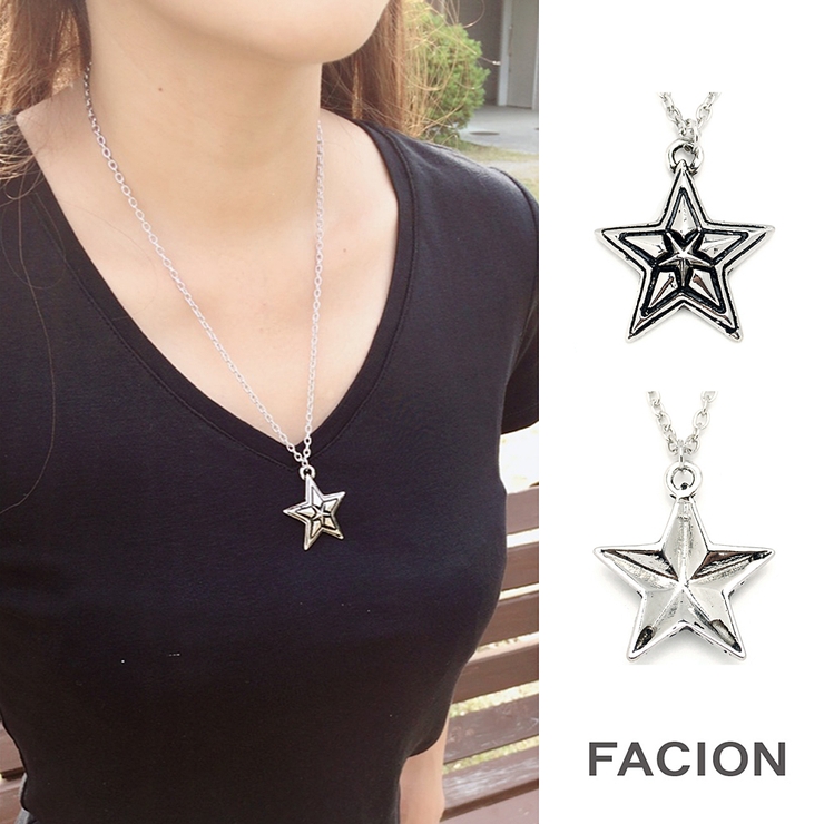 ネイティブスターネックレス 星 シューティングスター 品番 Faca Facion ファシオン のレディース ファッション通販 Shoplist ショップリスト