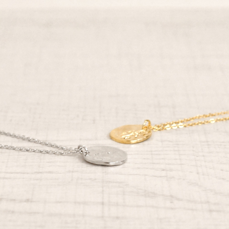 エンボス英国コインネックレス ペンダント メダルシルバーゴールド | FACION | 詳細画像2 