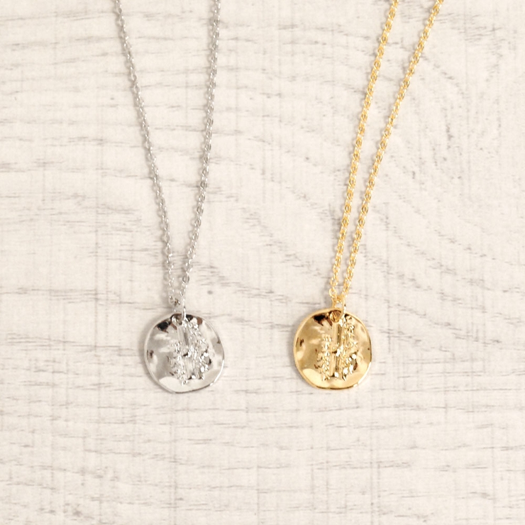エンボス英国コインネックレス ペンダント メダルシルバーゴールド | FACION | 詳細画像3 