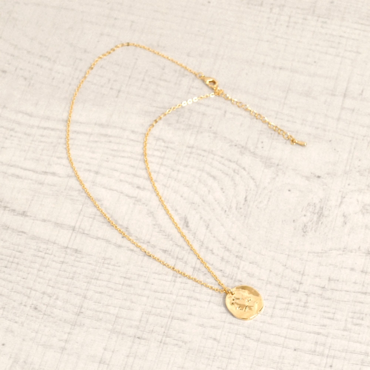 エンボス英国コインネックレス ペンダント メダルシルバーゴールド | FACION | 詳細画像4 