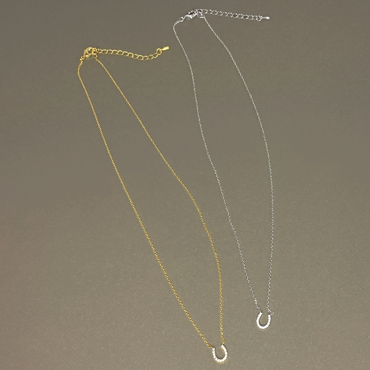 ミニ馬蹄ジルコニアネックレス ホースシュー レディース | FACION | 詳細画像4 