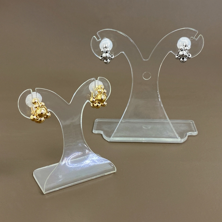 バブルメタルボールイヤリング レディース イヤーカフ | FACION | 詳細画像3 