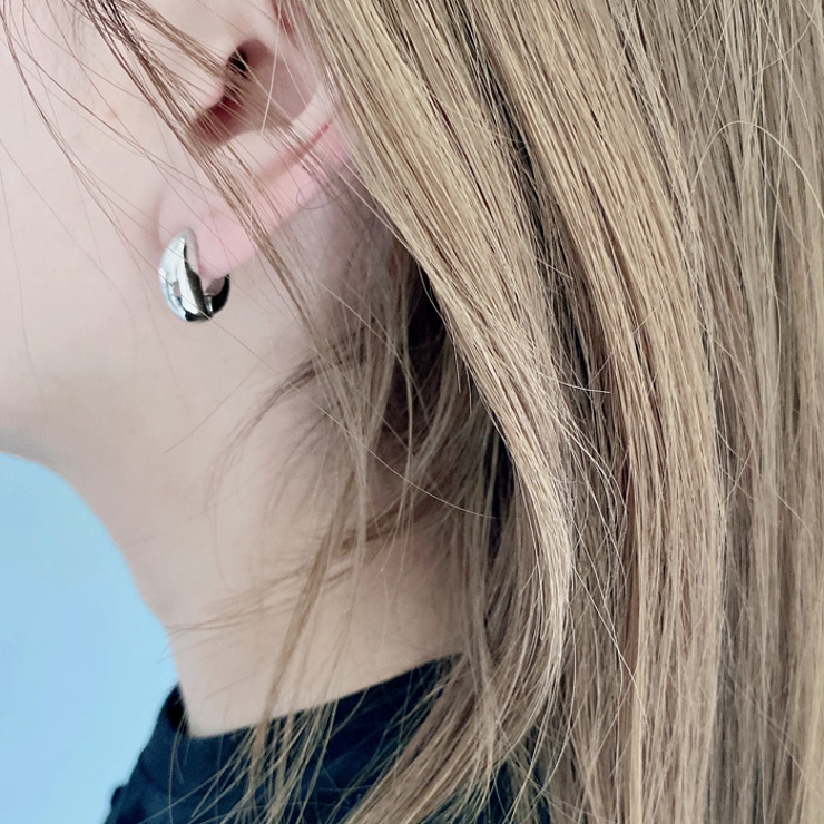 ドロップ開閉式イヤリング イヤーカフ ノンホールピアス | FACION | 詳細画像6 