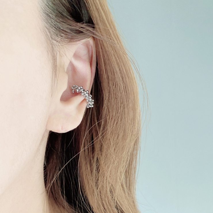 片耳用 ランダムボールイヤーカフ 軟骨ピアス | FACION | 詳細画像5 