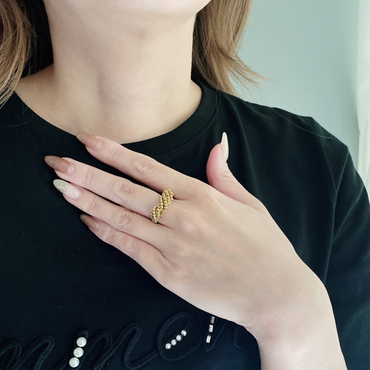 メタルボールロールラインリング 指輪 リング | FACION | 詳細画像7