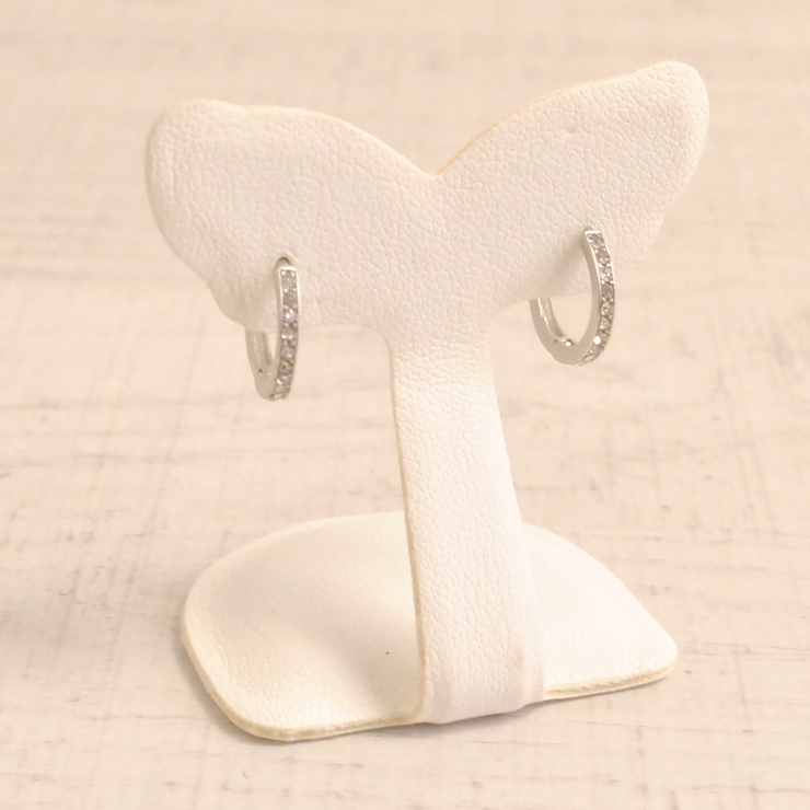 ストーンラインフープワンタッチピアス 開閉式 マット | FACION | 詳細画像5 