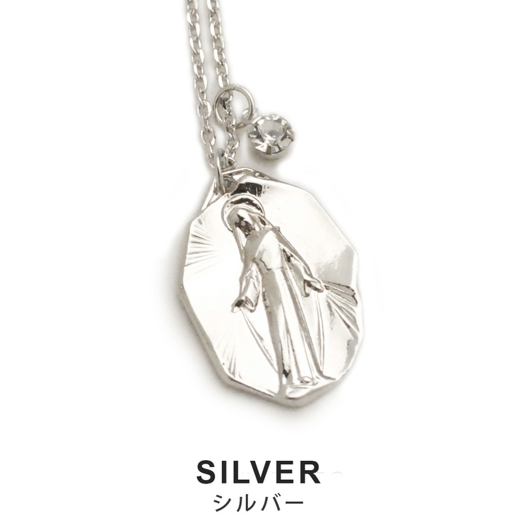 聖母マリアメタルネックレス ペンダント べダル | FACION | 詳細画像2 