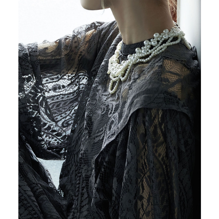 etoll エトル パールカラーネックレス | Fashion Letter | 詳細画像8 