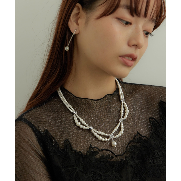 シルバー | niana ニアナ ネックレス | Fashion Letter