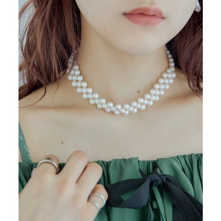 シルバー | niana ニアナ ネックレス | Fashion Letter