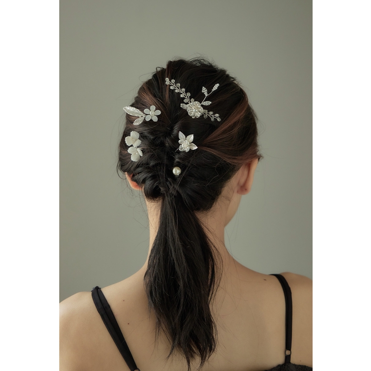niana ニアナ フラワーモチーフヘアピン5本セット | Fashion Letter | 詳細画像4 