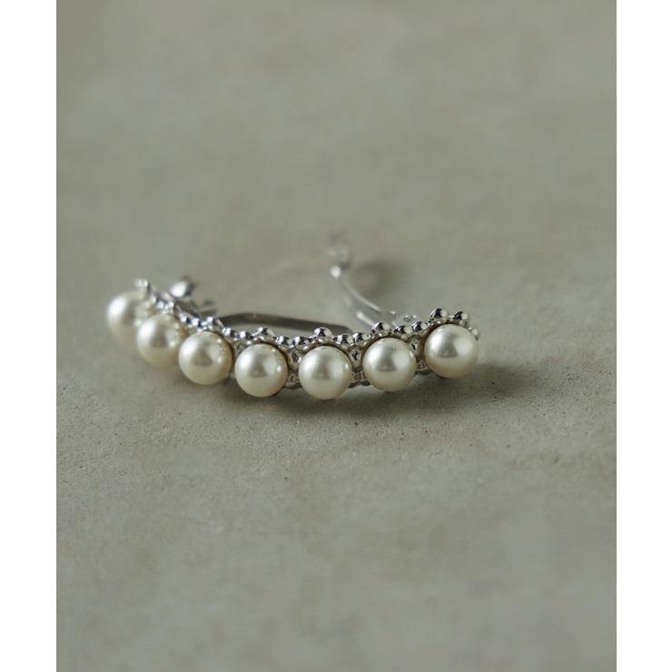 niana ニアナ パールメタルバレッタ | Fashion Letter | 詳細画像2 