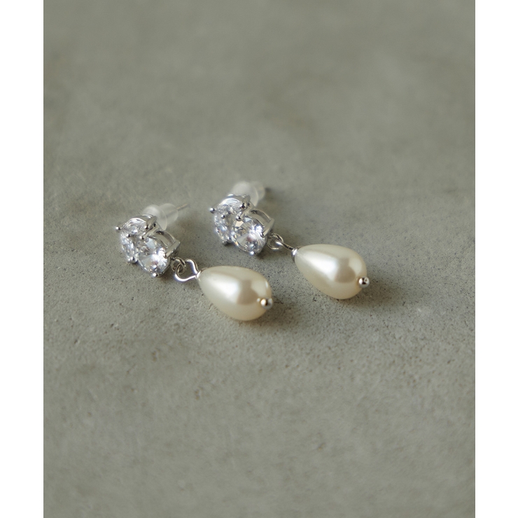 niana ニアナ ビジュードロップパールピアス | Fashion Letter | 詳細画像2 