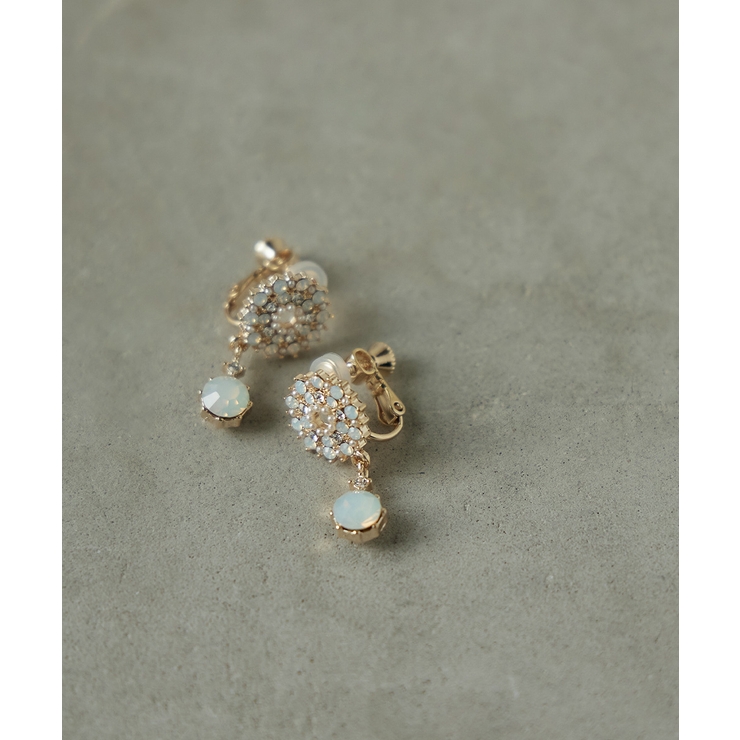 niana ニアナ ストーンビジューイヤリング | Fashion Letter | 詳細画像6 