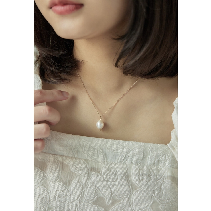 niana ニアナ 淡水パールスライドチェーンロングネックレス | Fashion Letter | 詳細画像3 