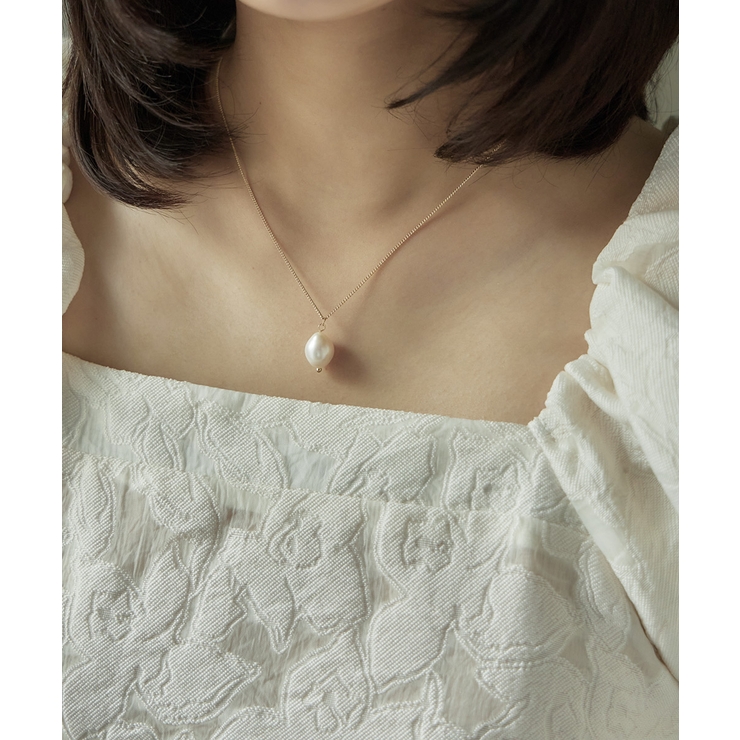 niana ニアナ 淡水パールスライドチェーンロングネックレス | Fashion Letter | 詳細画像4 