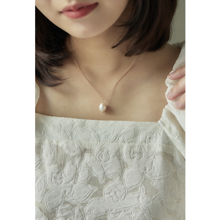 niana ニアナ 淡水パールスライドチェーンロングネックレス | Fashion Letter | 詳細画像5 