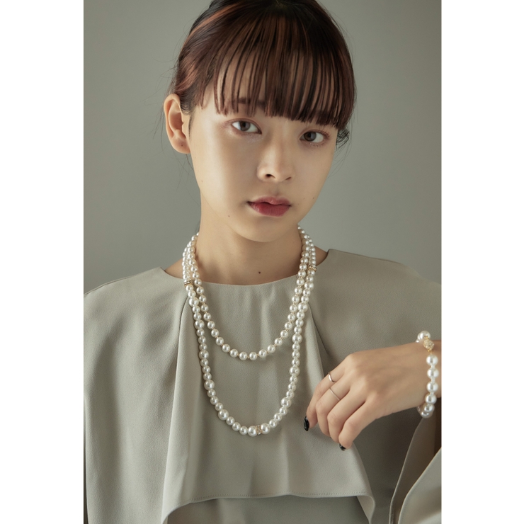 ゴールド | niana ニアナ マグネットマルチウェイパールネックレス | Fashion Letter