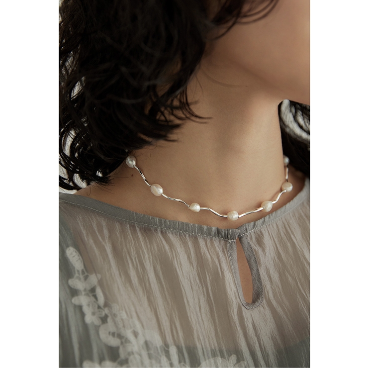 niana ニアナ 2way淡水パールゴムネックレス | Fashion Letter | 詳細画像3 