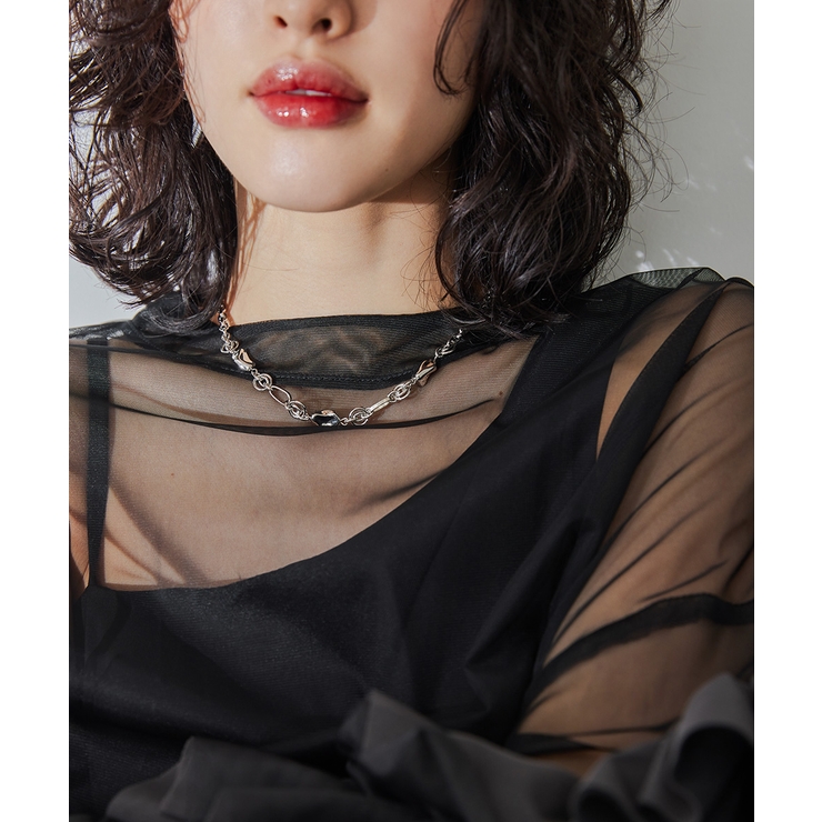 niana ニアナ メタルショートネックレス | Fashion Letter | 詳細画像9 