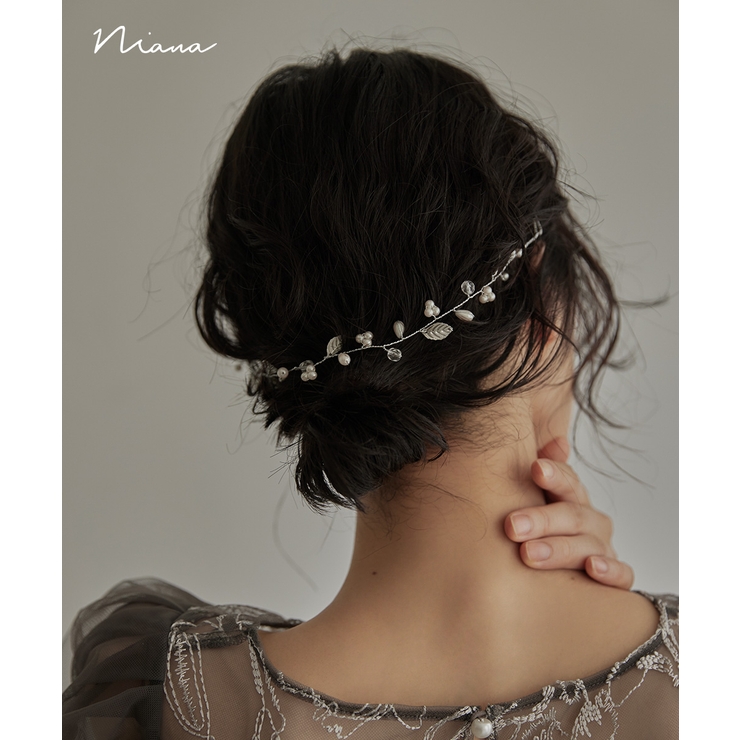 niana ニアナ リーフモチーフパールヘッドドレス | Fashion Letter | 詳細画像1 