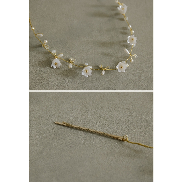 niana ニアナ パールフラワーヘッドドレス | Fashion Letter | 詳細画像10 