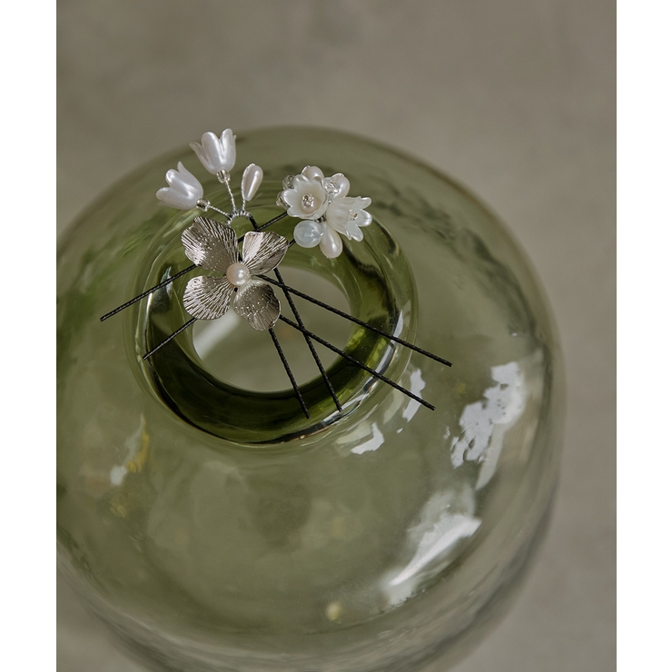 niana ニアナ フラワーモチーフヘアピン3本セット | Fashion Letter | 詳細画像7 