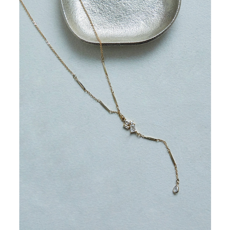 niana ニアナ ドロップビジューロングネックレス | Fashion Letter | 詳細画像11 