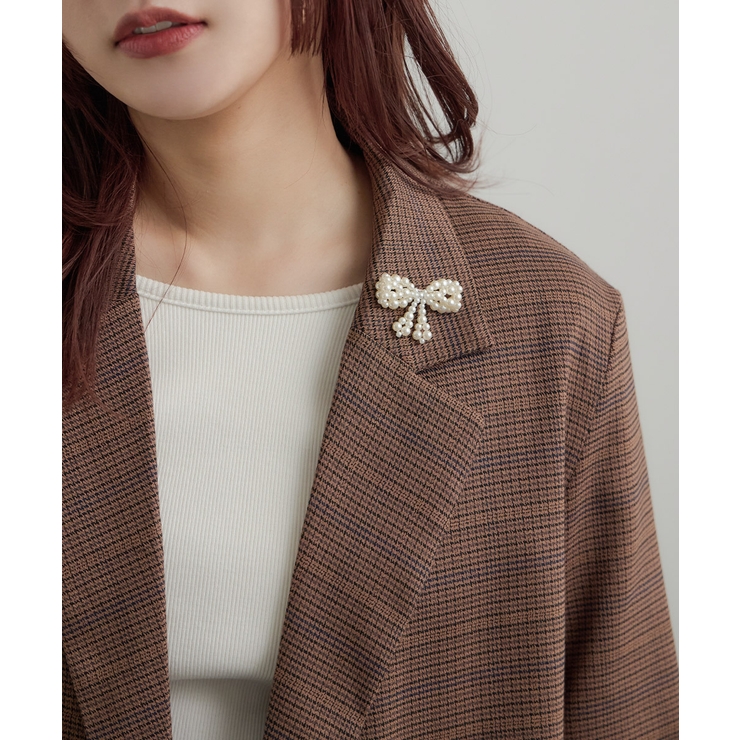 niana ニアナ ミニパールリボンブローチ | Fashion Letter | 詳細画像6 