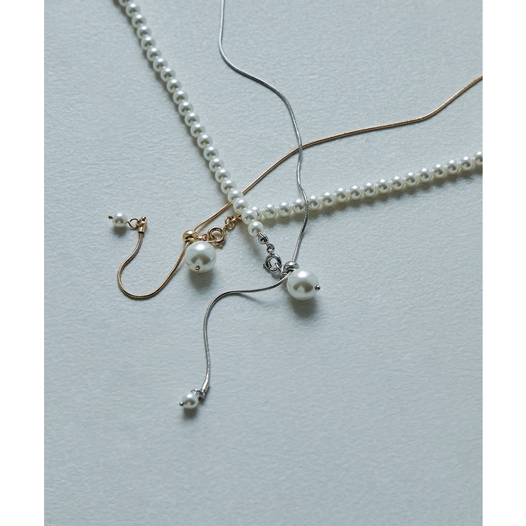 niana ニアナ マルチウェイパールスネークチェーンネックレス | Fashion Letter | 詳細画像12 