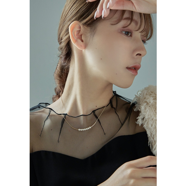 ゴールド | niana ニアナ 小粒パールネックレス | Fashion Letter