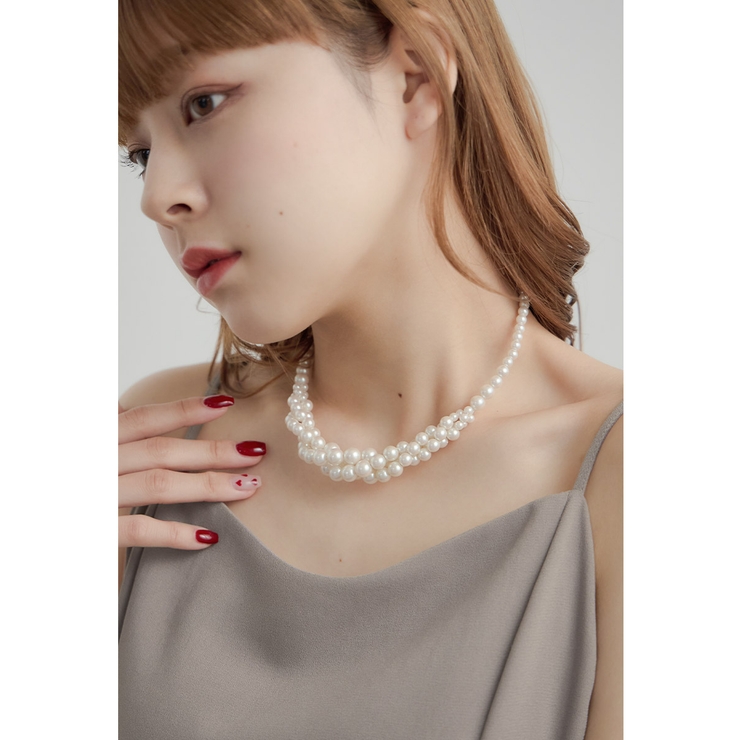 niana ニアナ ツイストパールネックレス | Fashion Letter | 詳細画像3 
