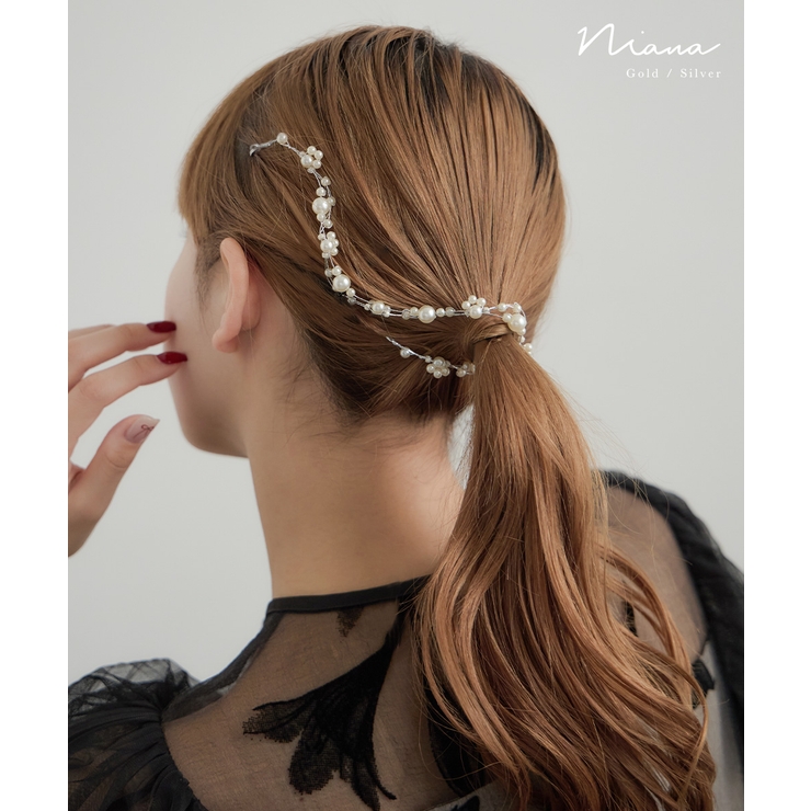niana ニアナ パールヘッドドレス | Fashion Letter | 詳細画像1 