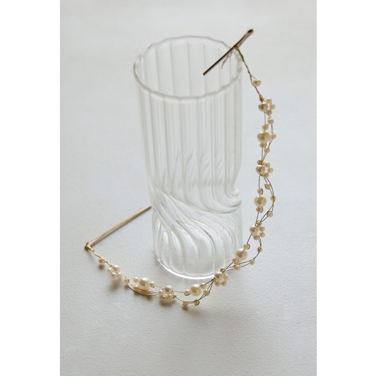 ゴールド | niana ニアナ パールヘッドドレス | Fashion Letter